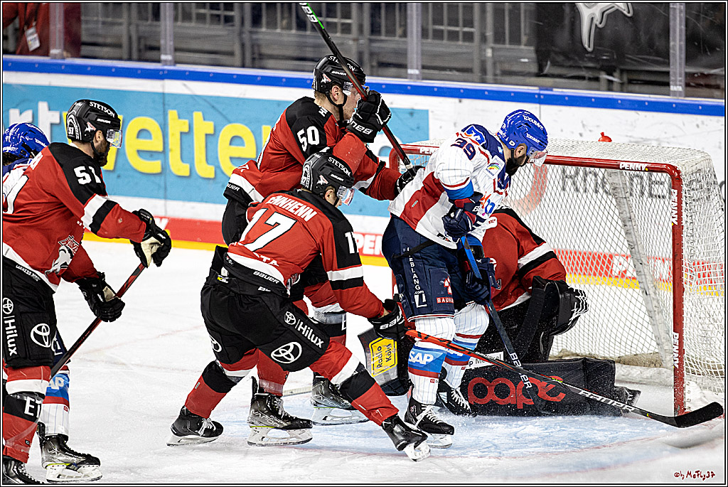 PENNY DEL;  Koelner Haie - Adler Mannheim; Koeln, 02.01.2022